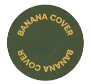 Banana Cover Badge