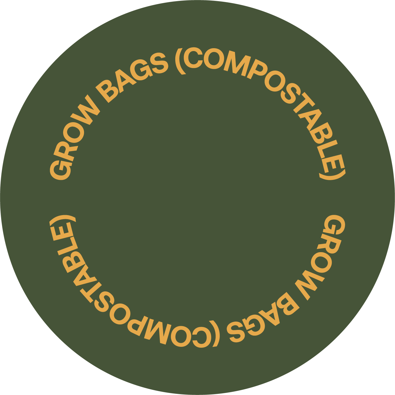 Compostable Grow Bags Badge