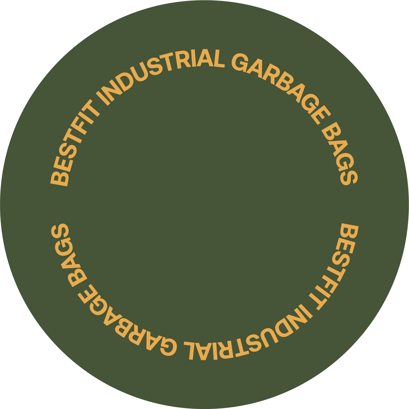 Bestfit Industrial Garbage Bags Badge