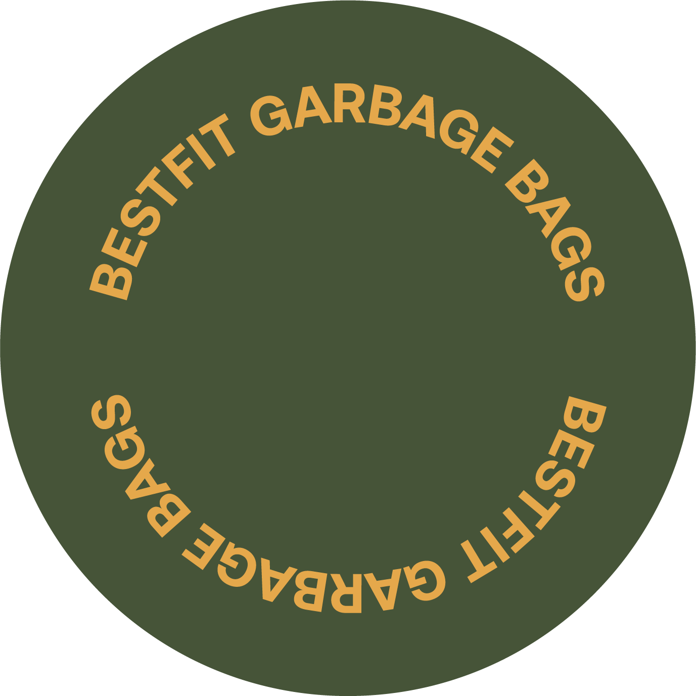 Bestfit Garbage Bags Badge